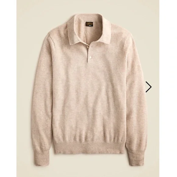 J. Crew Men's Cream Sweater
